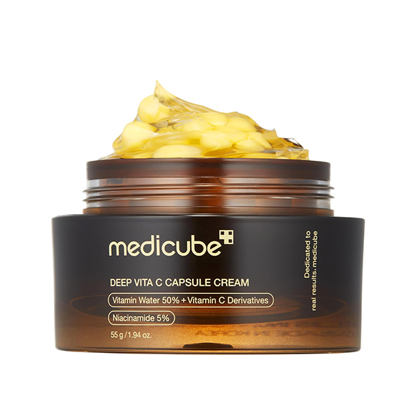 کرم کپسولی ویتامین سی مدی کیوب Medicube Deep Vita C Capsule Cream 55 g