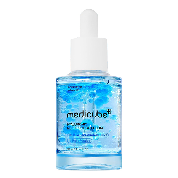سرم هیالورونیک اسید و مولتی پپتاید مدی کیوب Medicube Hyaluronic Multi Peptide Serum 30Ml
