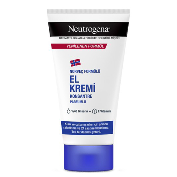 کرم مرطوب کننده دست و ناخن نوتروژینا Neutrogena Hand Cream 50Ml