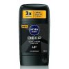 مام صابونی مردانه دیپ مشکی نیوا Nivea Deep Black Carbon Dark Wood Stick 50Ml