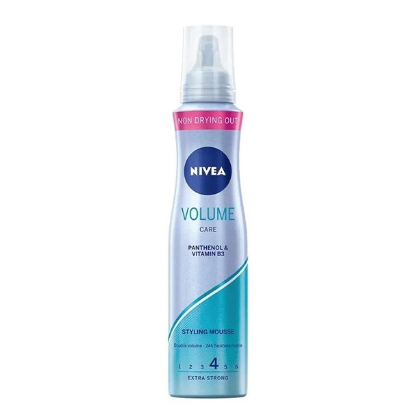 موس مو حالت دهنده و حجم دهنده نیوا Nivea Styling Mousse Volume Care