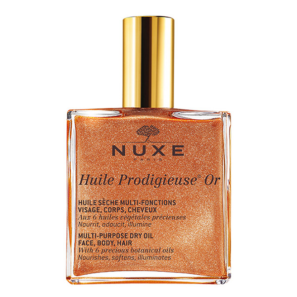 روغن شاین صورت و مو و بدن نوکس Nuxe Huile Prodigieuse Multi Usage Dry Oil 100Ml