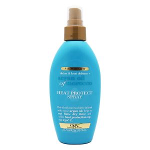 اسپری مو آرگان محافظ حرارت او جی ایکس Ogx Argan Oil Morocco Heat Protect Spray 177Ml