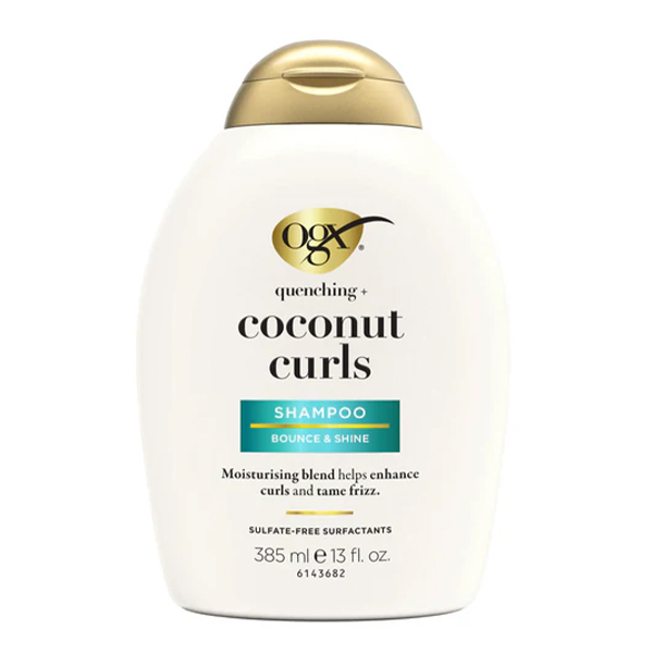 شامپو موهای فر کوکونات کرل او جی ایکس Ogx Coconut Curls Shampoo 385Ml