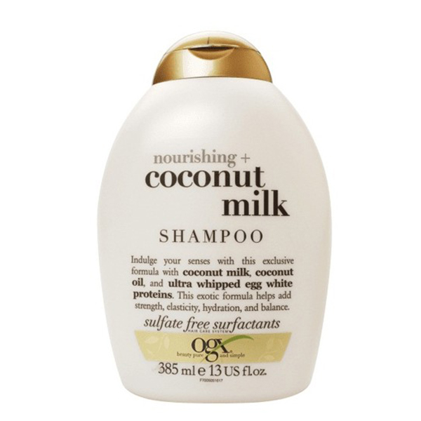 شامپو بدون سولفات شیر نارگیل او جی ایکس Ogx Coconut Milk Shampoo