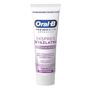 خمیر دندان سفید کننده اکسپرس اورال بی Oral B Express Whitening Toothpaste 75Ml