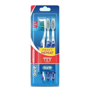 پک سه تایی مسواک اورال بی oral-b paket hemat 123