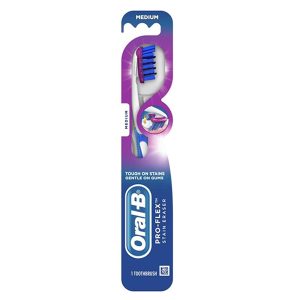 مسواک پروفلکس مدیوم اورال بی Oralb Pro Flex Stain Eraser Toothbrush Medium