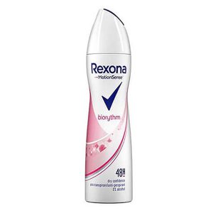 اسپری ضد تعریق زنانه بیوریتم رکسونا Rexona Biorythm Body Spray 48H