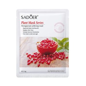 ماسک ورقه ای انار سادور Sadore Pomegranate Softening Mask