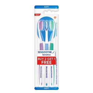 پک سه تایی مسواک سنسوداین Sensodyne 3pak