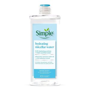 میسلار واتر آبرسان سیمپل Simple Hydrating Micellar Water 400Ml