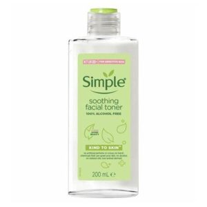 تونر انواع پوست سیمپل Simple Kind To Skin Soothing Facial Toner 200ml