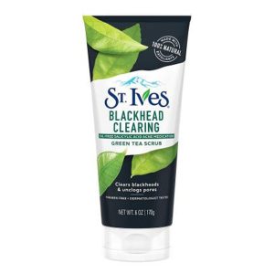 اسکراب تیوپی چای سبز سینت ایوز St.Ives Blackhead Clearing Scrub