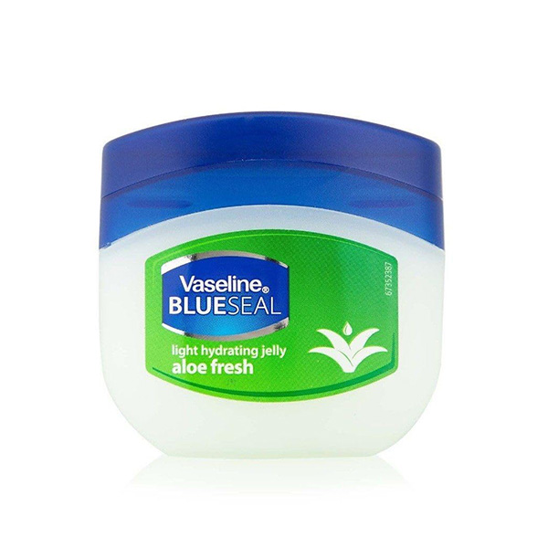 کرم نرم کننده پوست آلوئه ورا وازلین Vaseline Blue Seal Aloe Fresh 100Ml