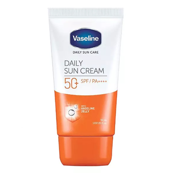 کرم ضد آفتاب بی رنگ وازلین Spf 50