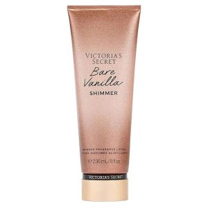 لوسیون بدن شاین بیر وانیلا ویکتوریا سکرت Victorias Secret Shimmer Fragrance Lotion Bare Vanilla 236Ml