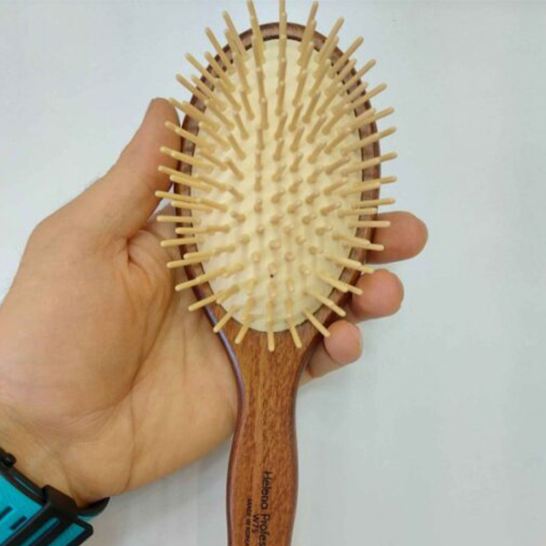 برس بزرگ تمام چوبی دندانه سر تیز هلنا