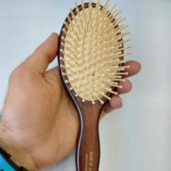 برس بزرگ تمام چوبی دندانه سرگرد نارسیس