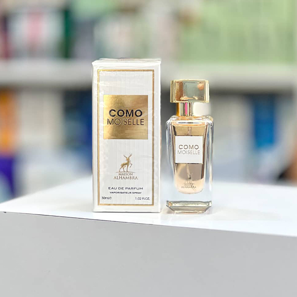 عطر جیبی زنانه کومو مویزل الحمبرا