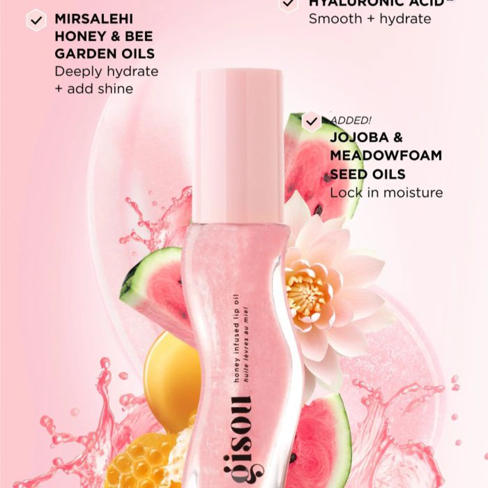 روغن و بالم لب گیسو با طعم میوه ای Gisou Lip Oil