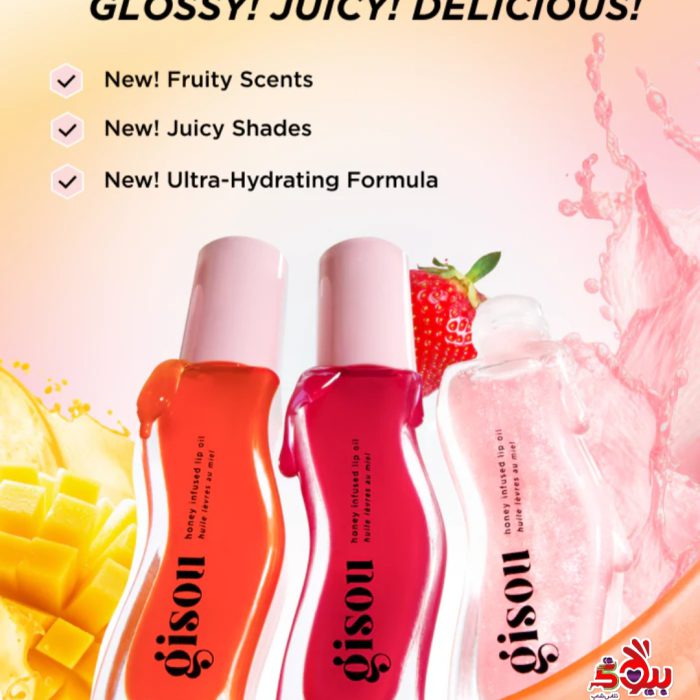 روغن و بالم لب گیسو با طعم میوه ای Gisou Lip Oil