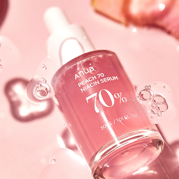 سرم روشن کننده هلو و نیاسینامید آنوا 30Ml