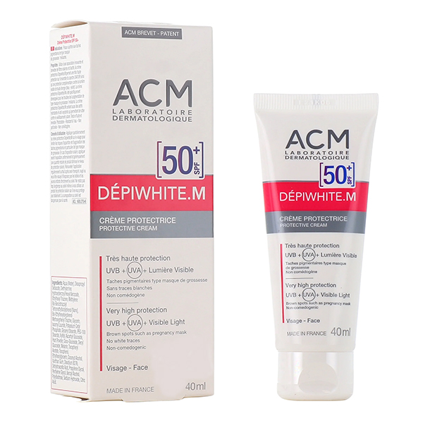 کرم ضد آفتاب بیرنگ ضد لک دپی وایت M ای سی ام Spf50