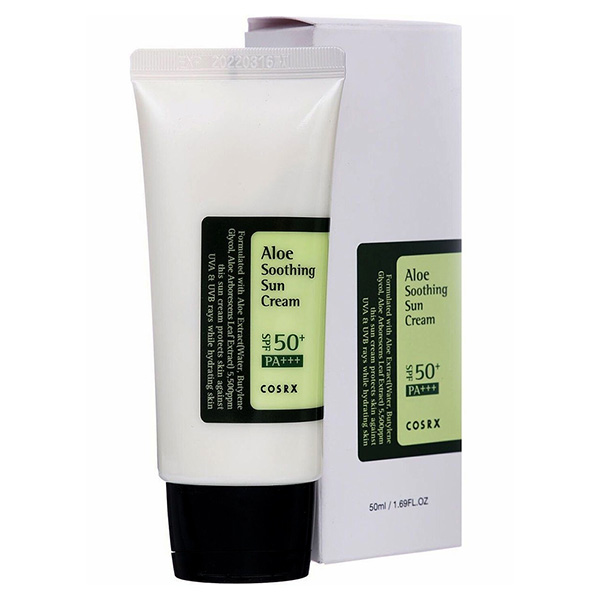 کرم ضد آفتاب بیرنگ آلوئه ورا کوزارکس  Spf 50