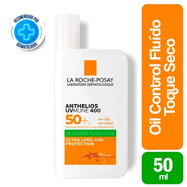 ضد آفتاب بی رنگ کنترل کننده چربی لاروش پوزای Spf 50