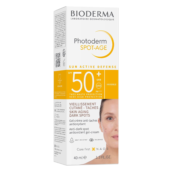 ضد آفتاب بی رنگ ضد لک اسپات بایودرما  Spf 50