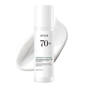 لوسیون آبرسان و تسکین دهنده آنوا Anua Heartleaf 70 + Hyaluron Daily Lotion 200Ml