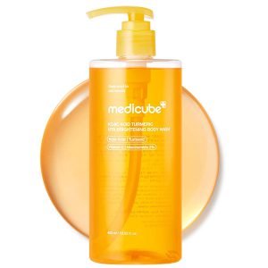 شامپو بدن کوجیک اسید مدی کیوب Medicube Kojic Acid Turmeric Brightening Body Wash 400Ml