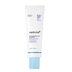 ضد آفتاب کنترل منافذ زیرو مدی کیوب Medicube Zero Pore Moisture Sun Serum 50Ml