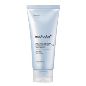 فوم شوینده کپسولی سالیسیلیک اسید مدی کیوب Medicube Zero Pore Sa Clear Capsule Cleanser Foam 120g