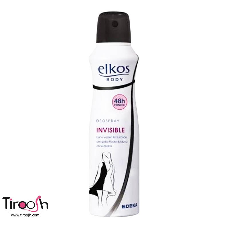 اسپری دئودرانت بدن الکاس elikos deo body